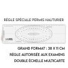 Règle Hauturière Ovale économique SANS PERSONNALISATION Règle Hauturière Ovale économique SANS PERSONNALISATION