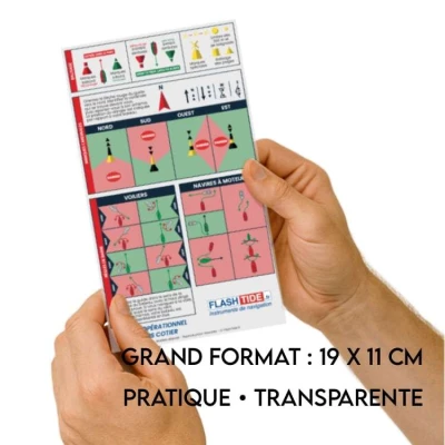 Guide pratique en navigation - Balisage, Cardinales & Règles de barre, personnalisée avec votre logo - FlashTide