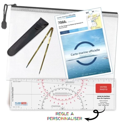 Pack Examen Maritime pro personnalisé (Capitaine 200, Chef de quart 500, Capitaine 3000) - FlashTide