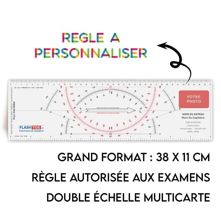 Rgle Cras Vision personnalise avec votre logo - FlashTide