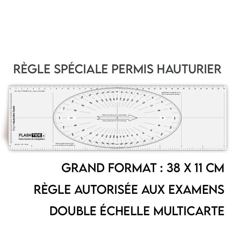 Rgle Hauturire Ovale conomique SANS PERSONNALISATION - FlashTide